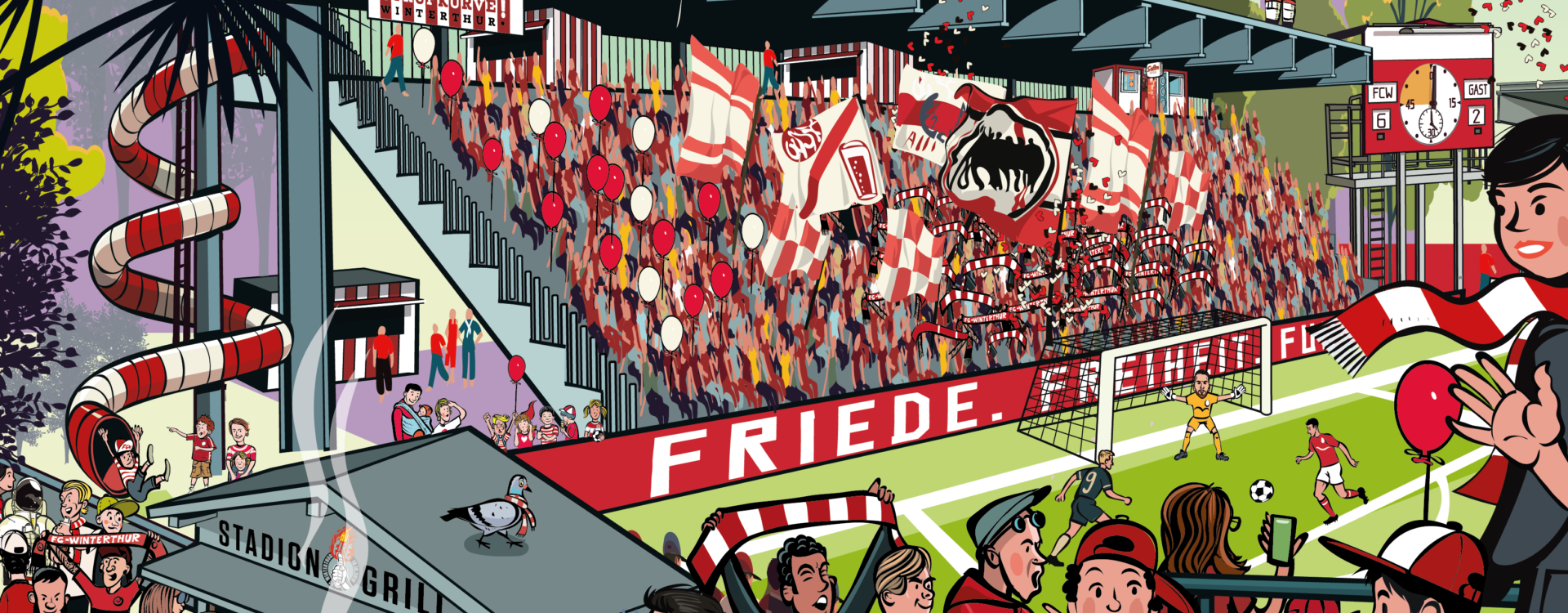 Ohne fcw stadionkampagne sujet m Schrift