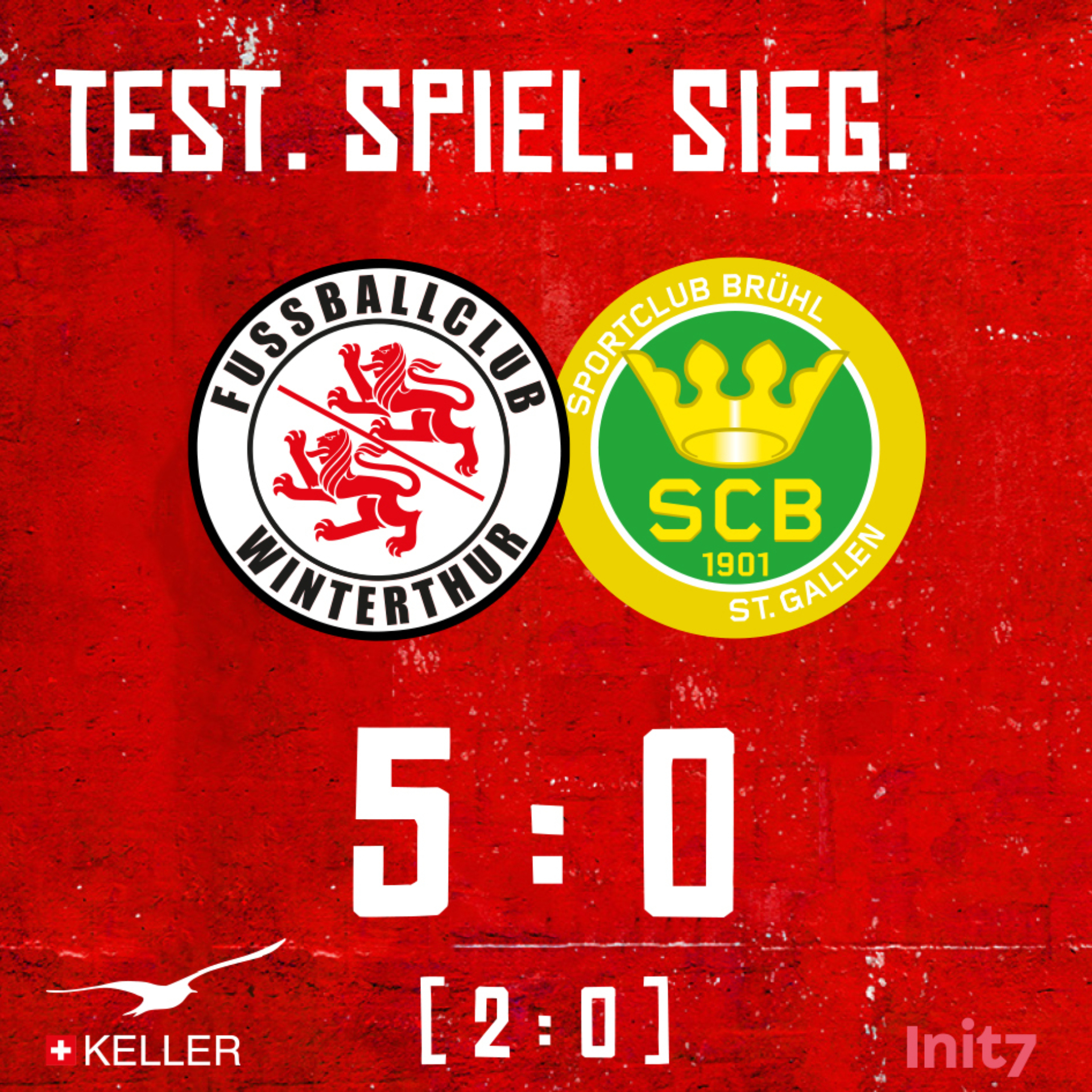 2023 07 11 Resultat Testspiel SCB